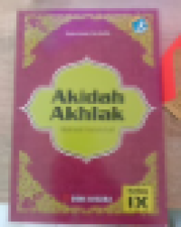Image of Akidah akhlak kelas IX